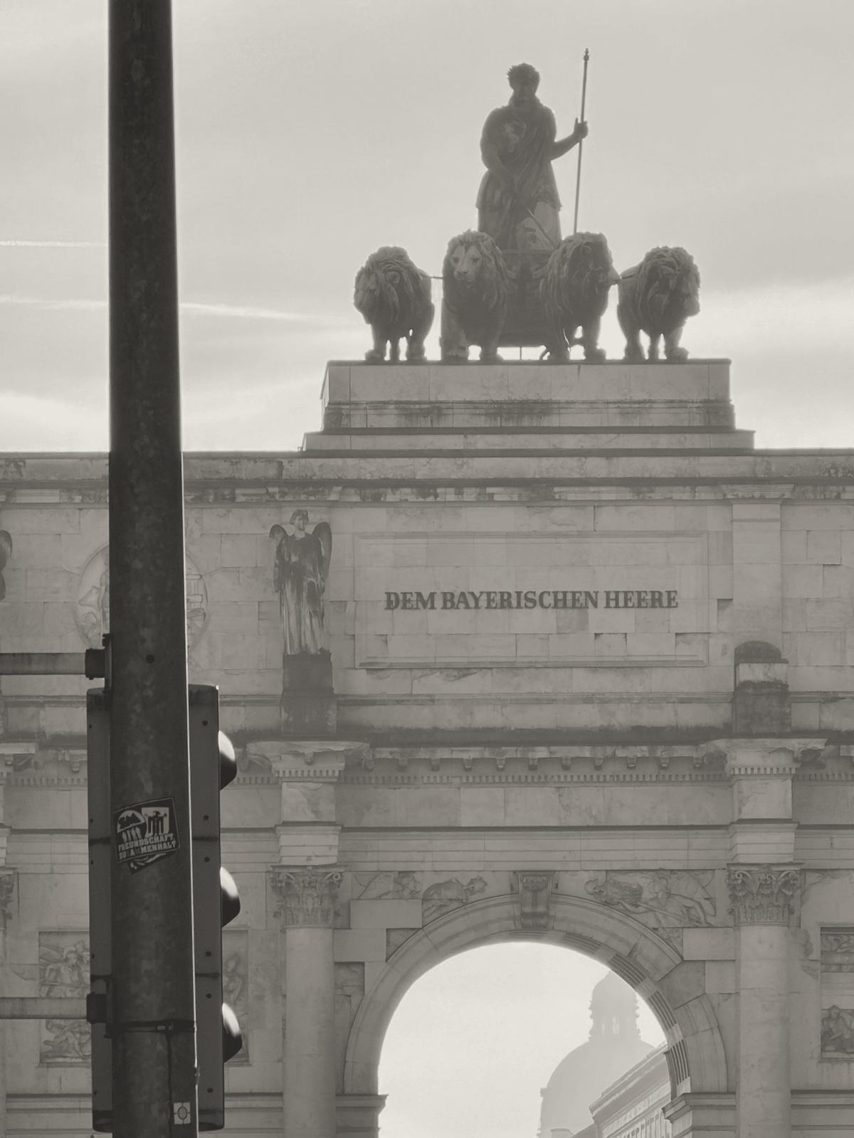Quadriga with Bavaria